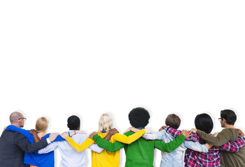 Diverse Ethnic Business Occupation Cheerful Variation Concept