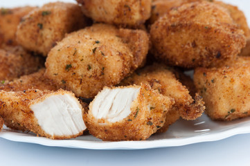 fried chicken meat