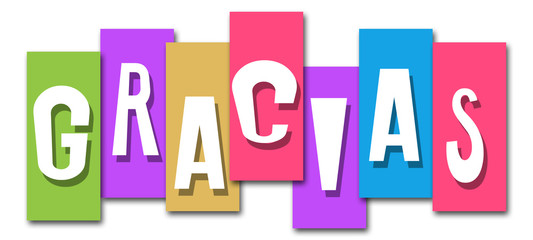 Gracias Colorful Stripes