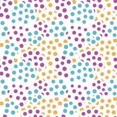 seamless pattern colorful dot
