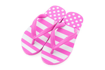 Flip flop isolated on white background