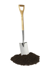 Spade and soil