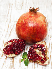 pomegranates