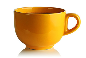 Yellow Cup of coffee