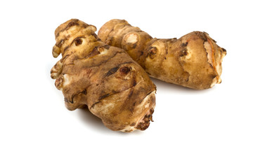 jerusalem artichoke isolated