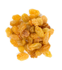 raisins isolated on white