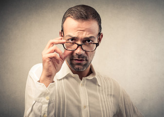 Fototapeta premium Serious man