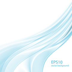 Vector abstract wave background