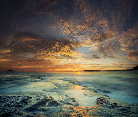 the Tanah Lot temple, in Bali island