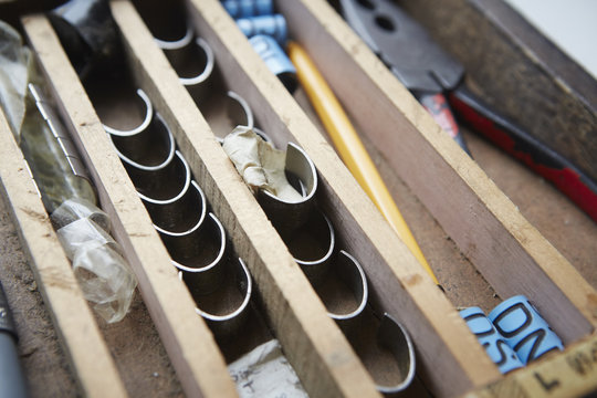 Bird ringing tools.