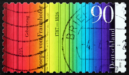 Postage stamp Germany 2012 Colour Spectrum