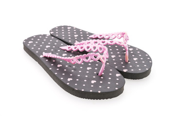 Flip flop isolated on white background