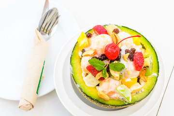 Fresh fruit salad