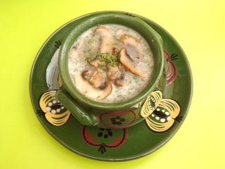 Champignonsuppe