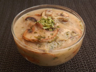 Champignonsuppe