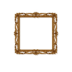 carved frame for picture or photo