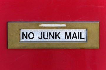 No junk mail