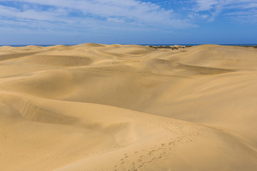 Maspalomas Duna - Desert in Canary island Gran Canaria