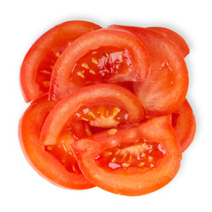 Fresh tomato slices