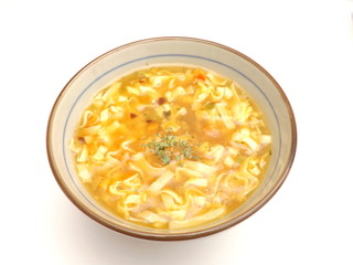 asiatische Nudelsuppe