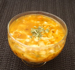 asiatische Nudelsuppe