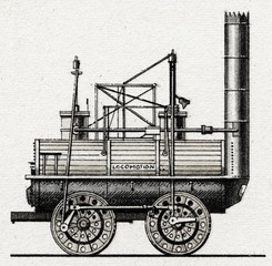 Locomotion No. 1 by George and Robert Stephenson's