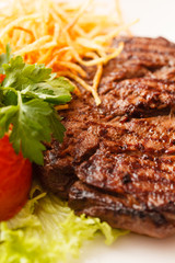 meat with vegetables