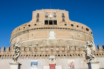 saint Angel castle in Rome