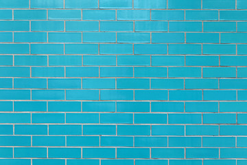 Fototapeta premium Blue tiles wall