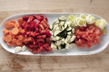 vegetables for the sauce
