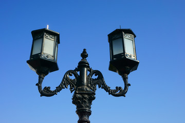 Fototapeta na wymiar lantern on the street