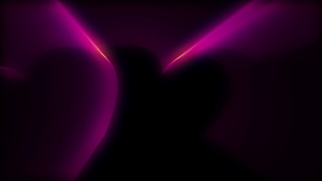 background purple heart 4k