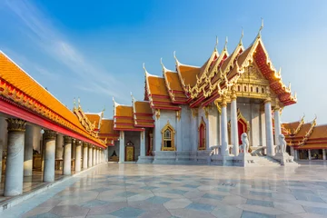 Türaufkleber Bangkok Mable Temple