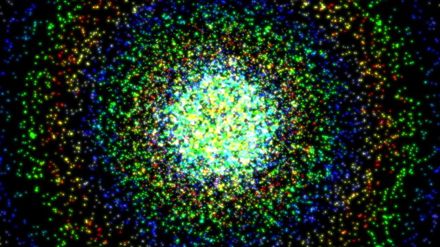 particle atom sparks 4k