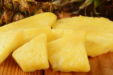 Pineapple slices