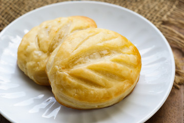 cooked apple pie
