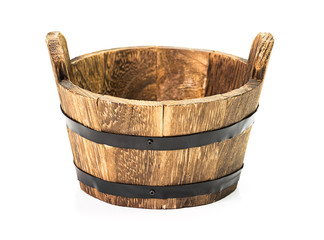 Wooden bucket