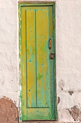 Green Aqua Door