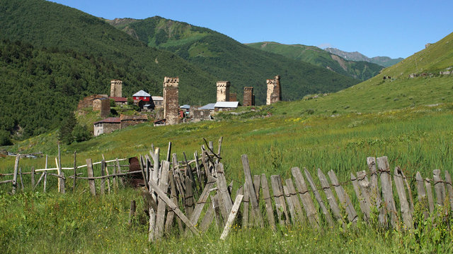 Ushguli, Georgien, Europa