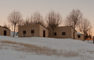 Hameau endormi sous la neige (04)