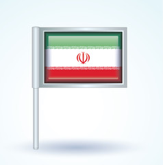 Flag of Iran, vector illustration