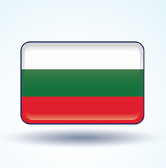 Flag of Bulgaria, vector illustration