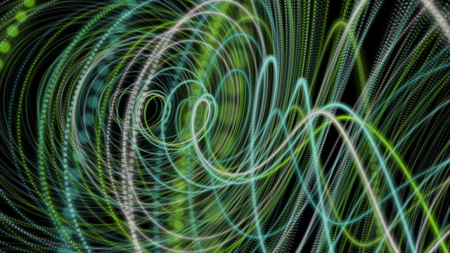 fantastic eco animation – stripe object in motion – loop HD