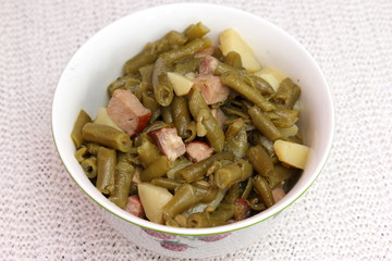 Grüne Bohnen Eintopf