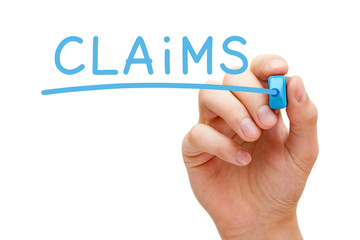 Claims Blue Marker
