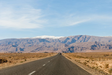 High Atlas Mountains at Morocco