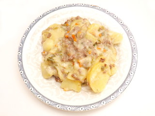 Kartoffelauflauf mit Hackfleisch