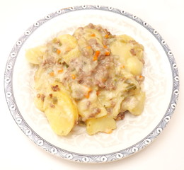 Kartoffelauflauf mit Hackfleisch