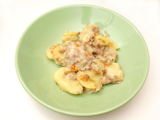 Kartoffelauflauf mit Hackfleisch