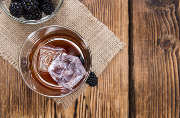 Blackberry Liqueur shot